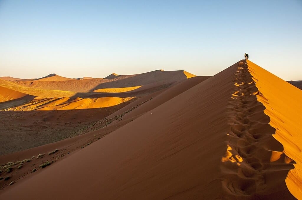 dunes in Namibia