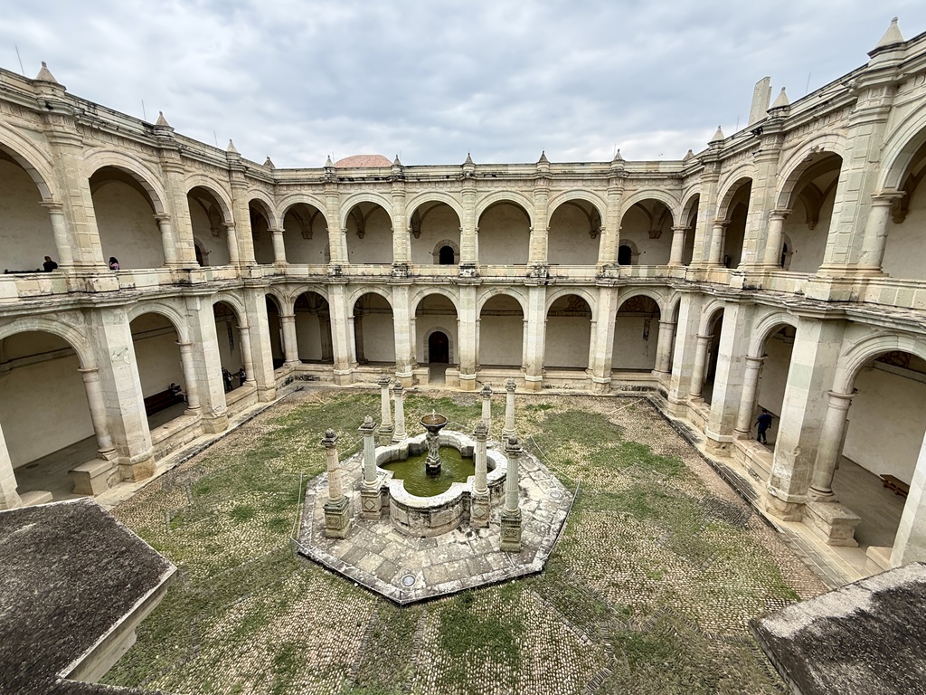 Courtyard of the Museum of Oaxacan Cultures