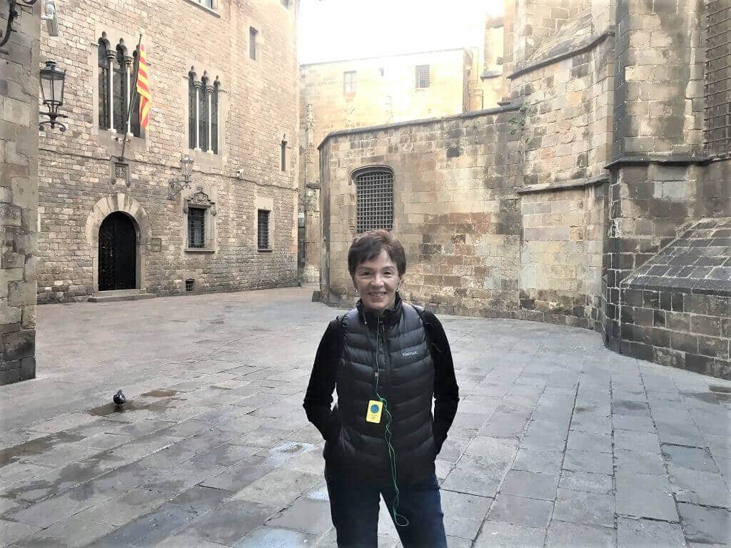 solo woman over 50 traveler in Barcelona