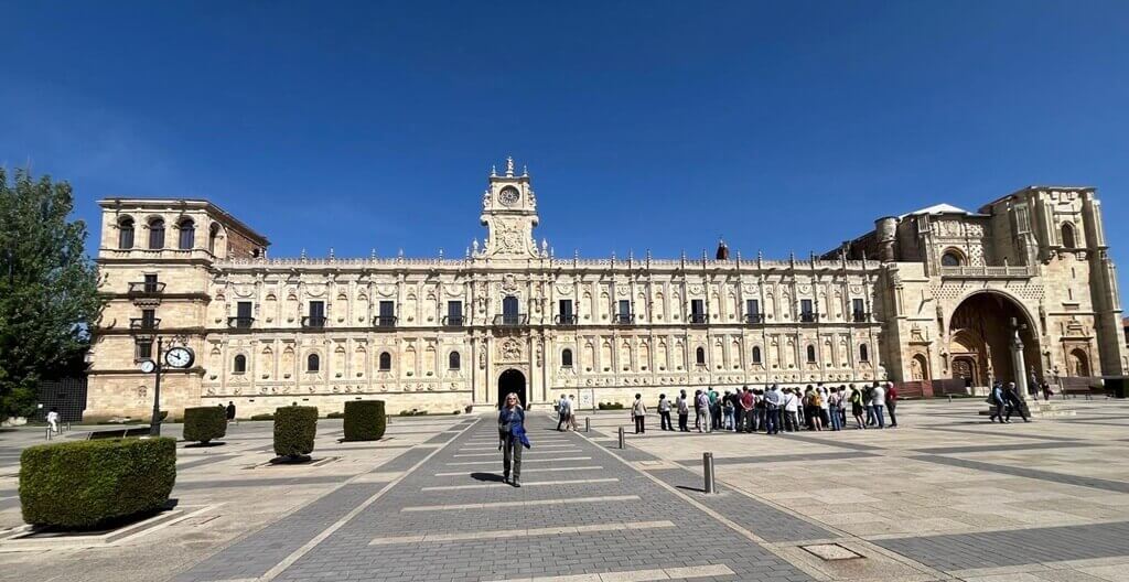 A parador in Leon, Spain