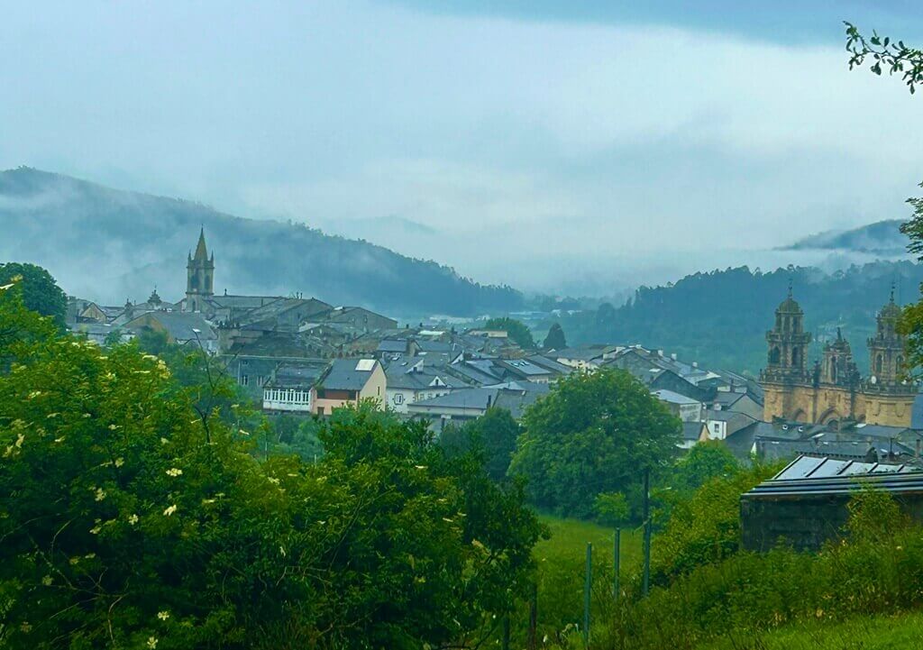 A Spanish village on the Camino del Norte.