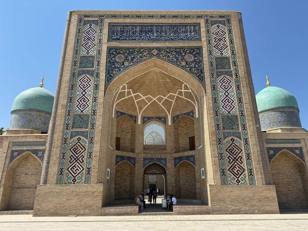 Hazrati Iman Complex is a stop on the Silk Road Journey