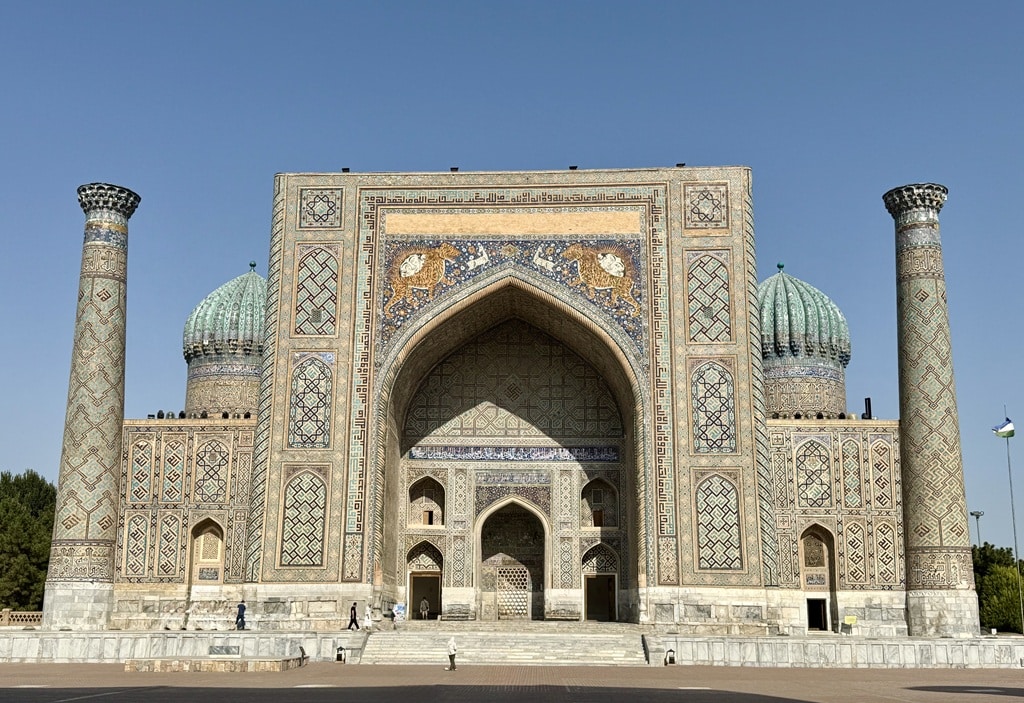 Registan Square is a stop on a Silk Road Journey
